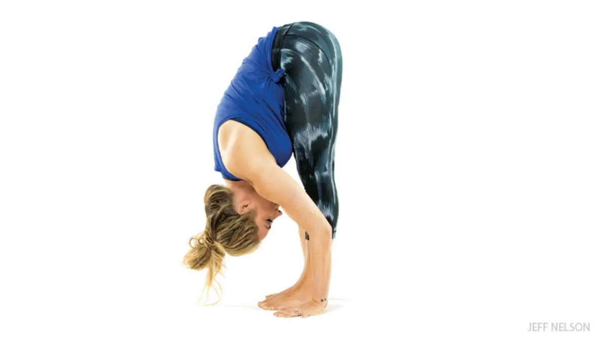 Uttanasana ili pretklon u stajaćem položaju 5 Uttanasana ili pretklon u stajaćem položaju