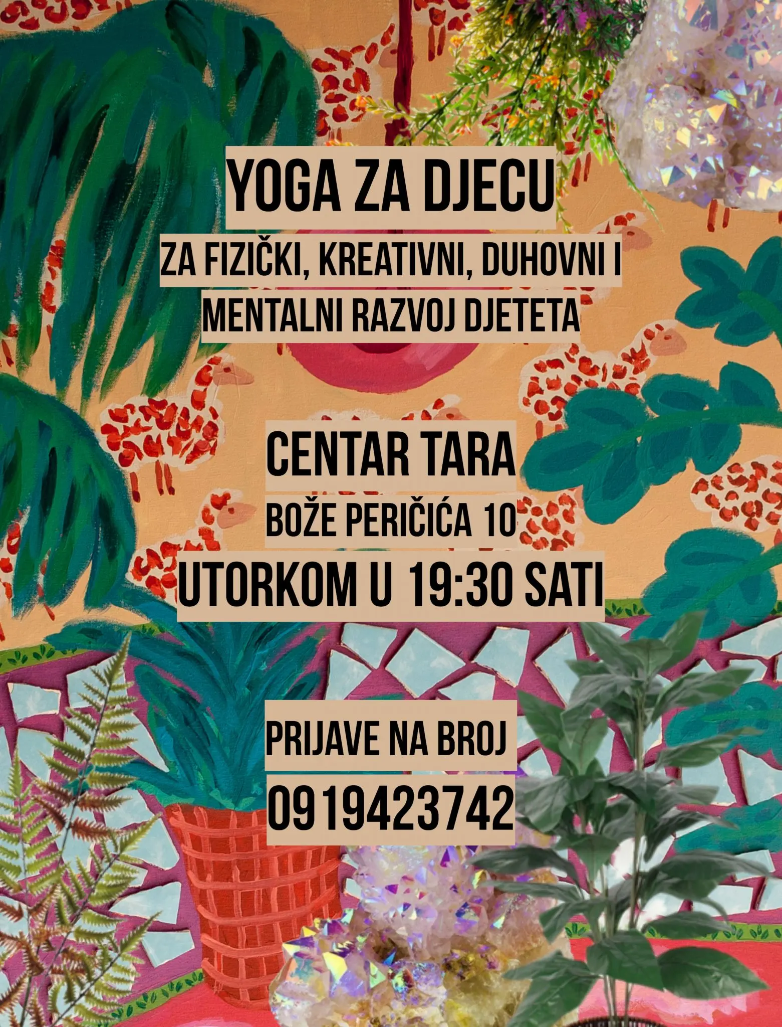 Zadar: Joga za djecu u Centru Tara!